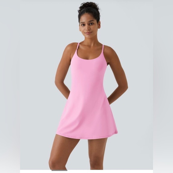 Built In Shorts and Bra Dress - Picture 3 of 5